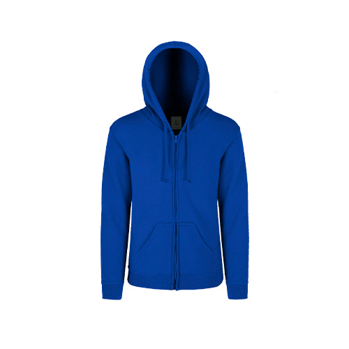 HOODIE YAZ POLY CON CIERRE UNISEX - Vista 12